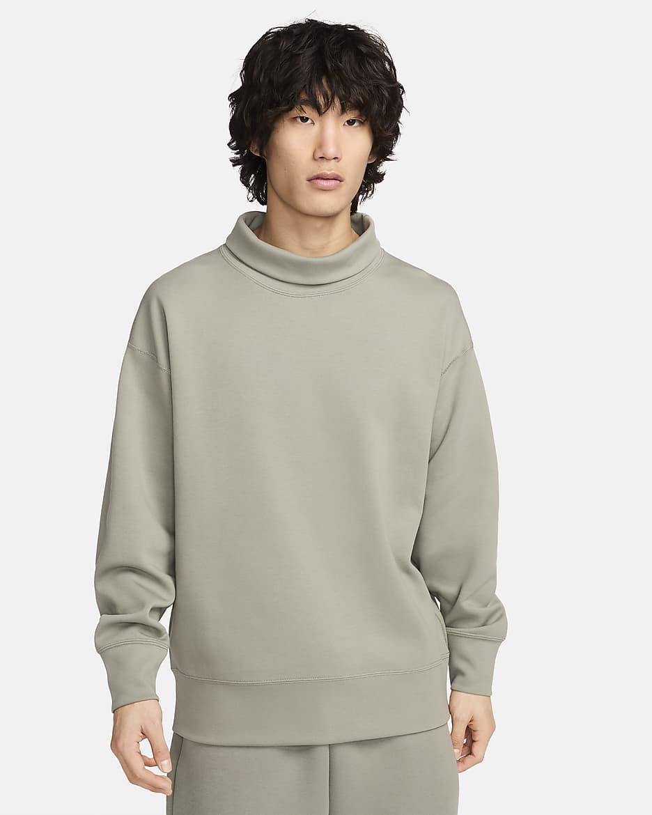 Nike hoodie with turtleneck best sale